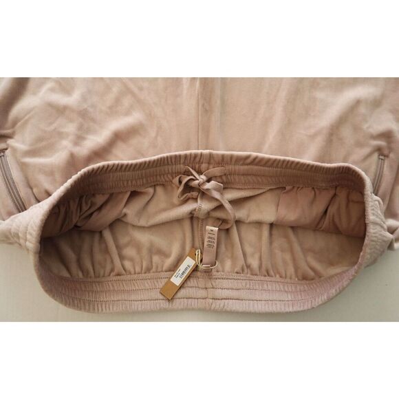 SKIMS AP-LPT-0781 Women's Sz 3XL Dusk/Light Pink Velour Track Pants - Picture 3 of 10